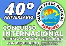En Encarnación se realizará el Concurso Internacional de Pesca Variada y de la Boga con devolución