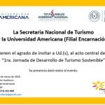 Invitan a la 1ra. Jornada de Desarrollo Turístico Sostenible en Encarnación