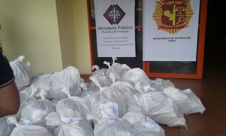 Incautan marihuana en María Auxiliadora