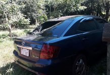 Habrían quemado vehículo intencionalmente