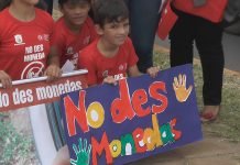 «No des monedas» busca erradicar la explotación laboral infantil de nativos