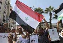 Miles de personas se manifiestan en Irak contra ofensiva de EEUU en Siria