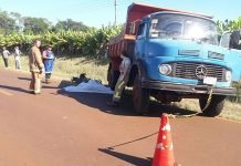 Capitán Meza: Motociclista fallece en accidente