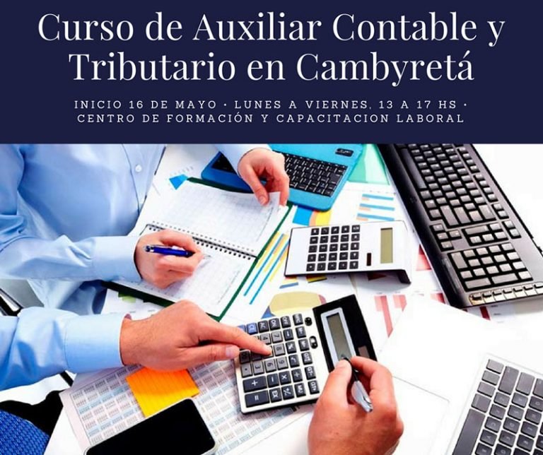 Curso de Auxiliar Contable y Tributario en Cambyretá