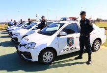 Nuevos agentes Lince reciben certificado y 80 patrulleras adquiridas por Yacyretá