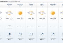 Fin de semana con ambiente frío y precipitaciones en varios puntos del país