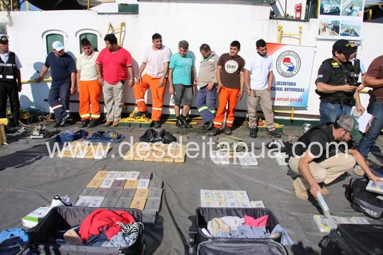 SENAD incautó 151 kilos de cocaína que iban a Uruguay