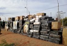 Interceptan lanchones que transportaban Marihuana en el río Paraguay