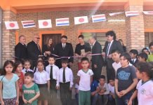 MEC y gobierno del Japón inauguran ampliación de colegio de Itá