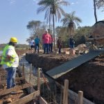 Gobernador de Itapúa verifica y coordina obras en San Juan del Paraná