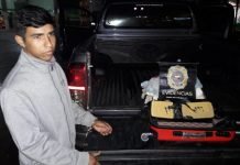 SENAD intercepta envío de cocaína de Concepción a Ciudad del Este