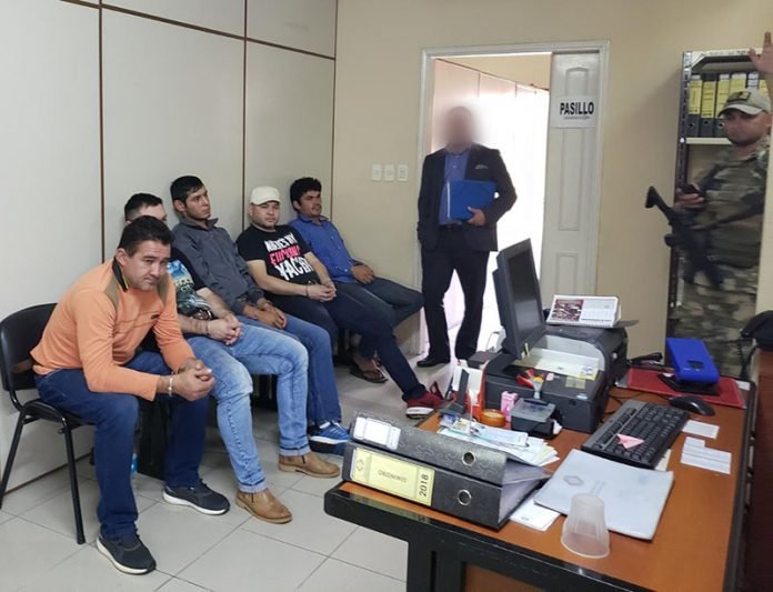 Detenidos e imputados en el marco del Operativo Austral.