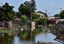 Hay más de 800 afectados por las inundaciones del río Paraguay, señalan