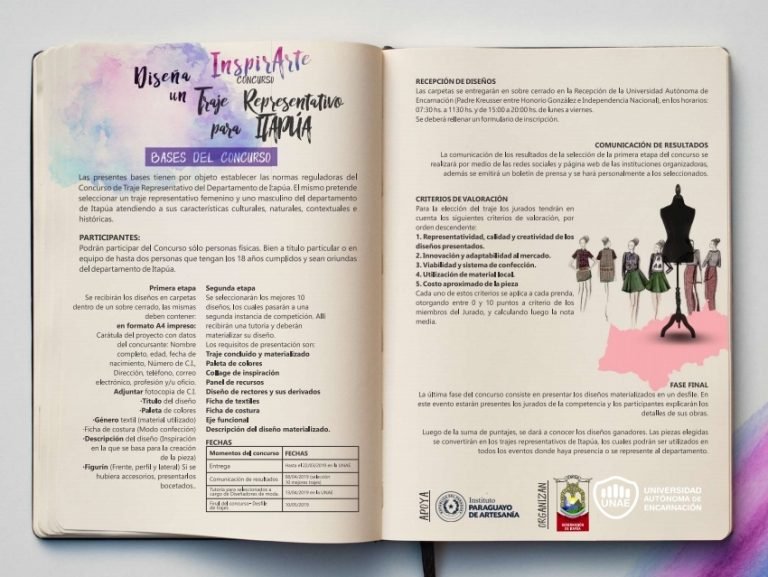 Diseñá el traje representativo de Itapúa