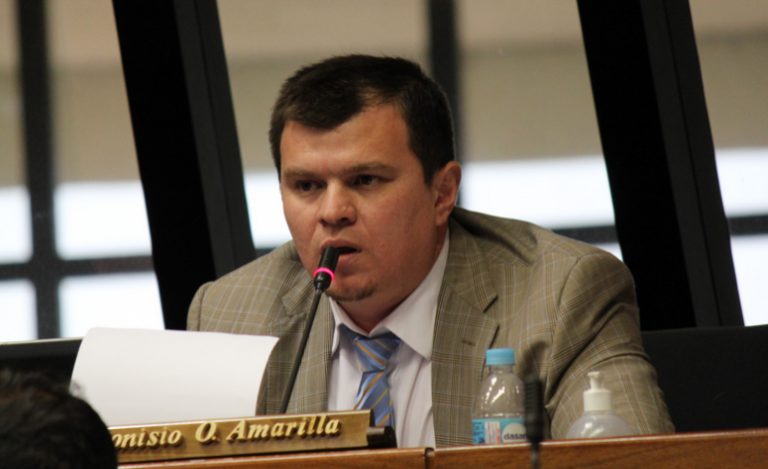 Dionisio Amarilla acciona contra su pérdida de investidura