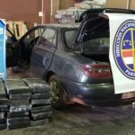 Decomisan un automóvil con 241 kilos de marihuana prensada en la Aduana de CDE