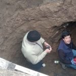 Hallan una cueva prehistórica bajo el patio de una casa en Argentina