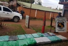 Narcos abandonan más de 300 kilos de marihuana en Capitán Meza