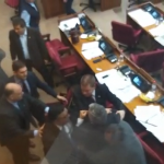A los golpes en el Senado: Incidentes entre Enrique Riera y Payo Cubas