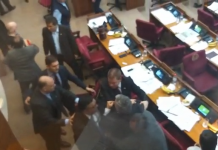 A los golpes en el Senado: Incidentes entre Enrique Riera y Payo Cubas