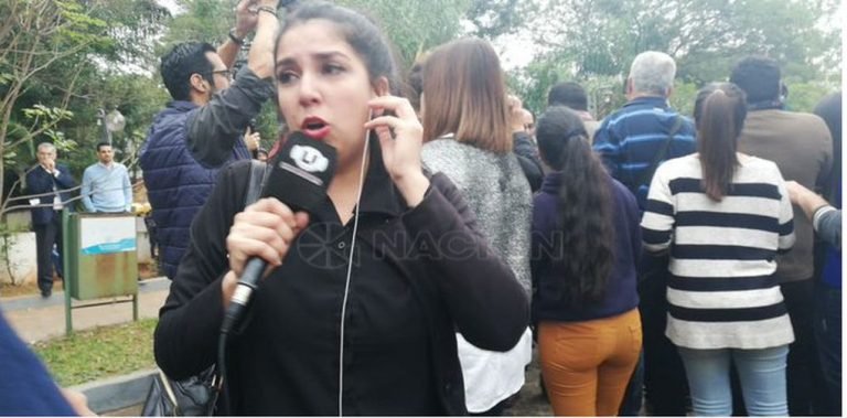 Periodista denuncia manoseo en cobertura de movilización de taxistas