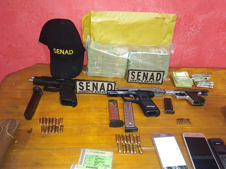 Incautan armas tras allanamiento en Pacu Cuá