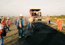 Inician trabajos de asfaltado para la Ruta Bioceánica