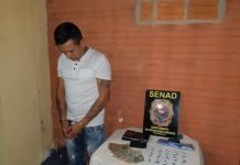 En operativo nocturno capturan a proveedor de cocaína en Lambaré