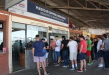 Coordinan control migratorio ante el ingreso de hinchas para Cerro-River