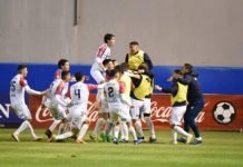 Nacional tumbó al líder con un golazo del Pinti Álvarez