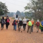 Peregrinantes del “Camino de las Misiones” iniciaron travesía en Paraguay
