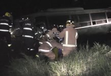 Despiste de colectivo militar deja a varios cadetes contusos heridos