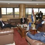 Mario Abdo Benítez llega al Congreso para la cumbre de poderes