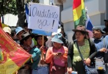 Protestas en Bolivia se acentúan por la discutida victoria de Evo Morales