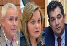 Tres senadores irán a Finlandia a hacer reclamo