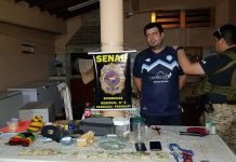 SENAD realizó operativos contra el microtráfico de drogas en VIllarrica