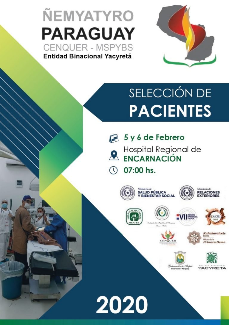Inicia tarea de captación de pacientes para programa Ñemyatyro