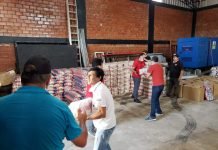 Familia itapuense entregó alimentos al gobierno departamental