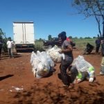 Comunidades indígenas recibieron bolsas de víveres