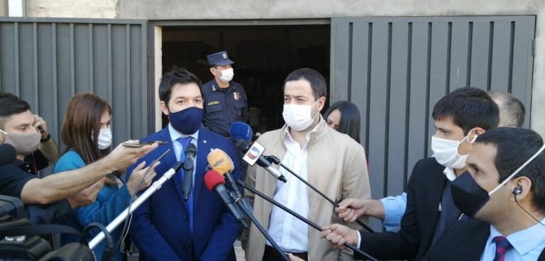 Incautan insumos y documentos, tras allanamiento en el Parque Sanitario