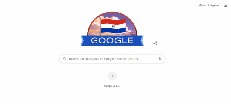Google felicita a Paraguay por su Independencia