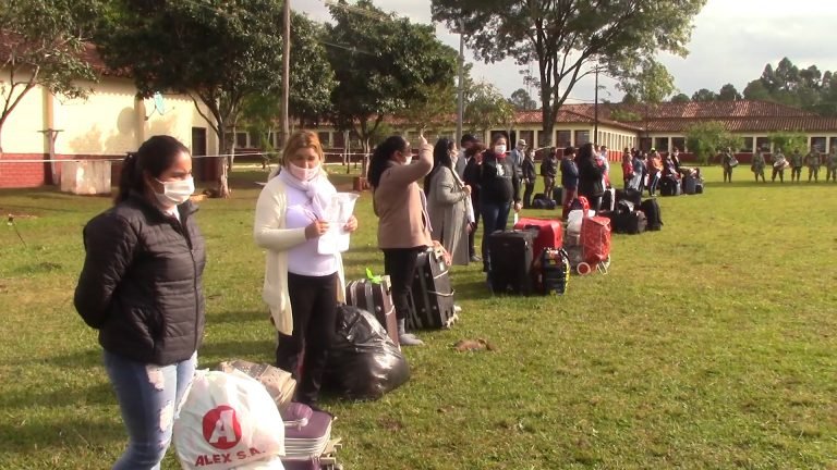 Tras cuarentena, compatriotas abandonaron el COMISOE