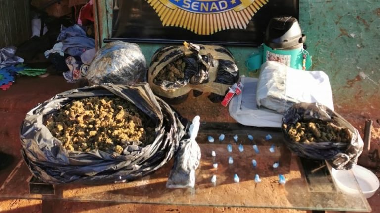 SENAD incautó marihuana y cocaína en Cambyretä