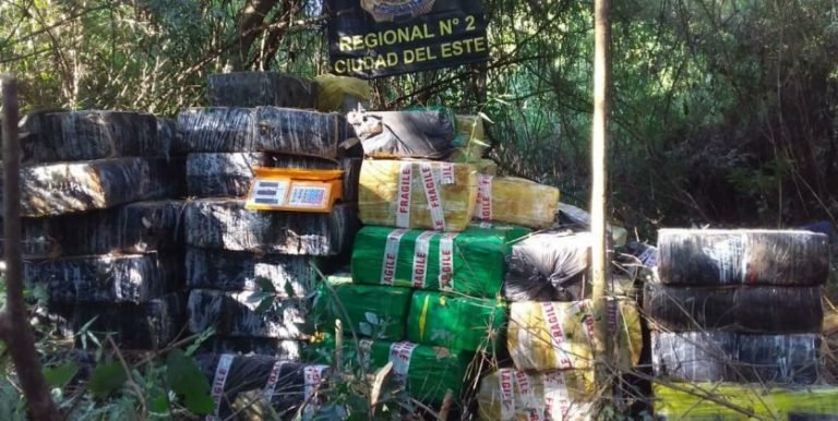 Operativo antidroga tuvo lugar fuera de la reserva natural de Itaipu Operativo antidroga tuvo lugar fuera de la reserva natural de Itaipu
