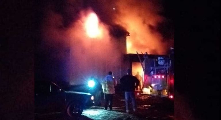 Voraz incendio en San Rafael del Paraná