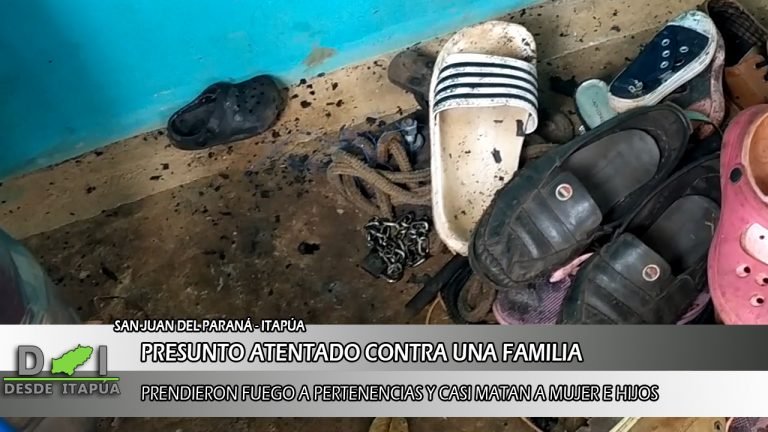 Presunto atentado contra familia en San Juan del Paraná