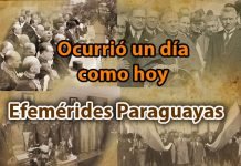 EFEMÉRIDES PARAGUAYAS – OCURRIÓ UN 8 DE MARZO DE: