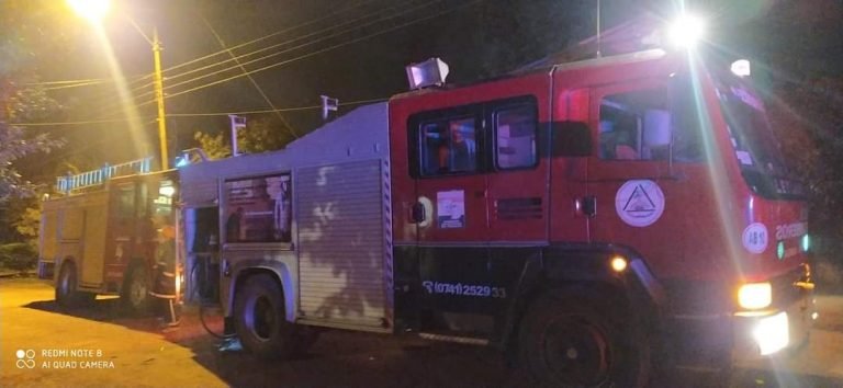 Tras incendio vivienda fue reducido a cenizas en Coronel Bogado