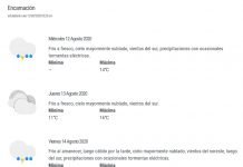 Lluvias persisten hoy y los próximos días