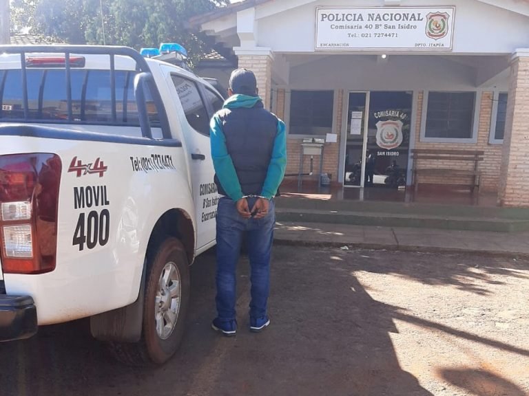 Presunto abusador de menores fue detenido en el Barrio San Isidro de Encarnación